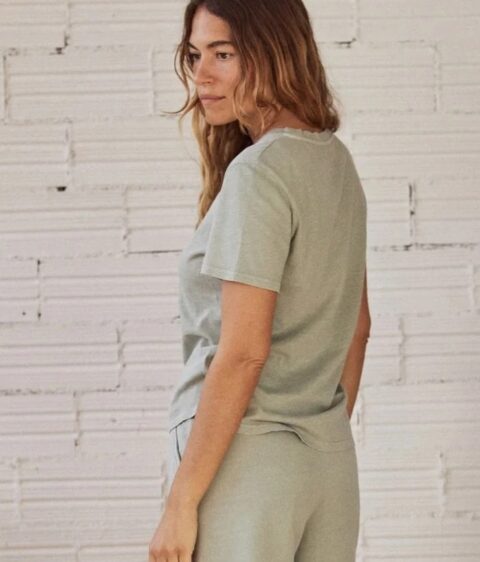 Casual V Neck T Shirts for Women Mesh Short Sleeve Dressy Tops